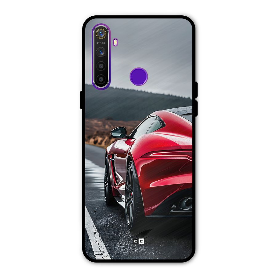 The Royal Car Metal Back Case for Realme 5