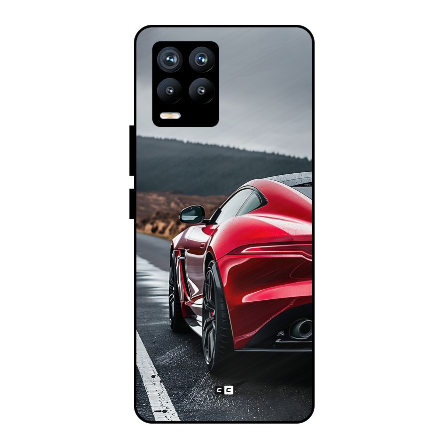 The Royal Car Metal Back Case for Realme 8