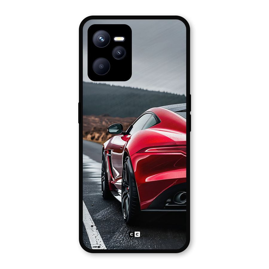 The Royal Car Metal Back Case for Realme C35