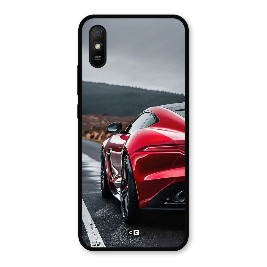 The Royal Car Metal Back Case for Redmi 9i