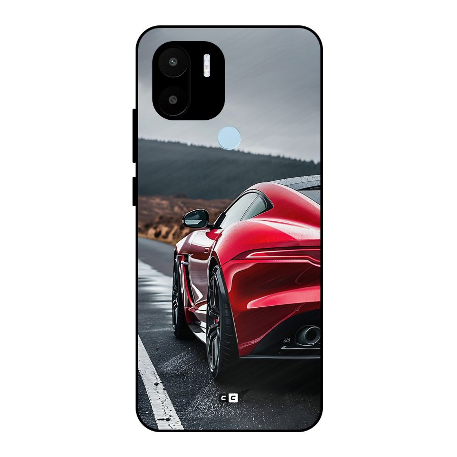 The Royal Car Metal Back Case for Redmi A2 Plus