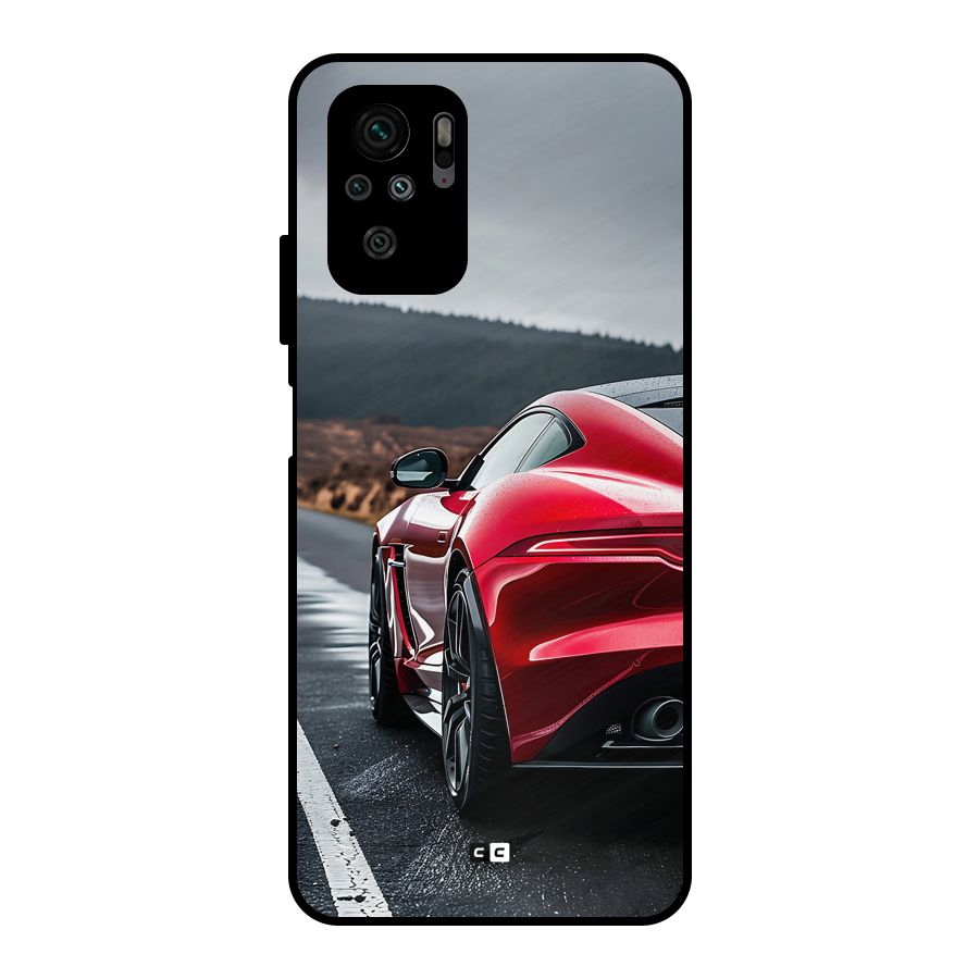 The Royal Car Metal Back Case for Redmi Note 10S