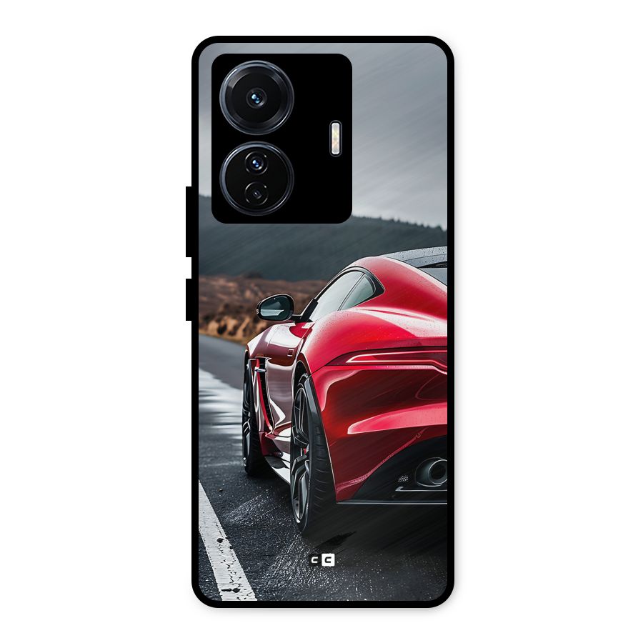 The Royal Car Metal Back Case for Vivo T1 Pro