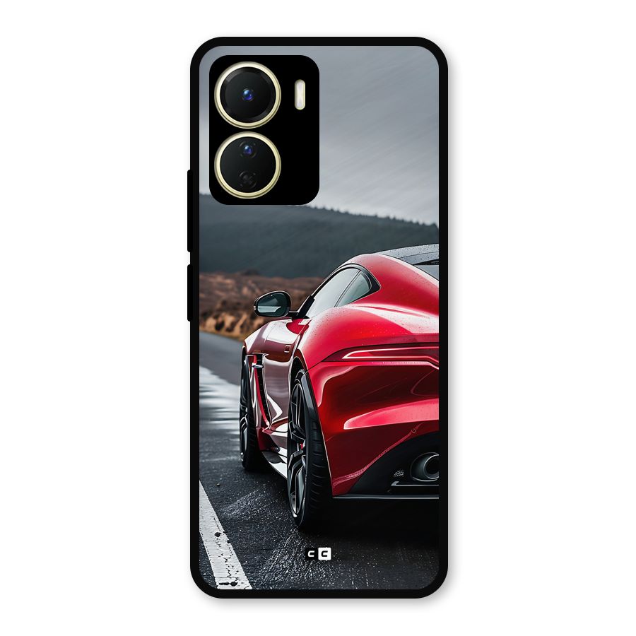 The Royal Car Metal Back Case for Vivo T2x