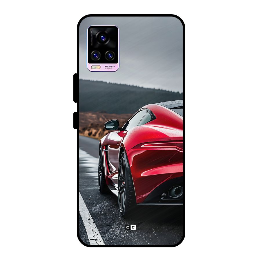 The Royal Car Metal Back Case for Vivo V20 Pro