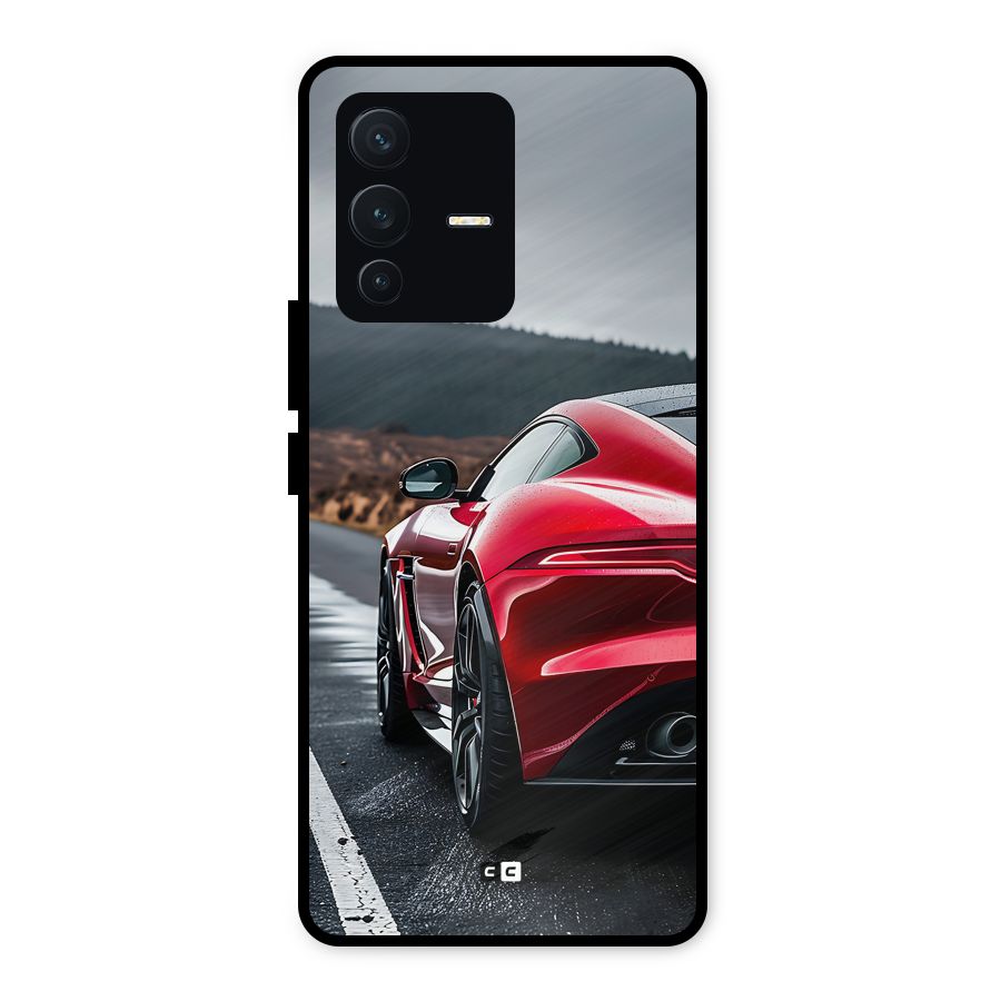 The Royal Car Metal Back Case for Vivo V23 5G