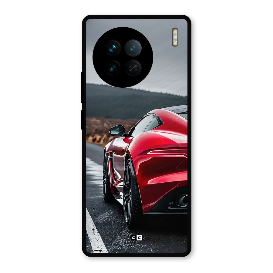 The Royal Car Metal Back Case for Vivo X90