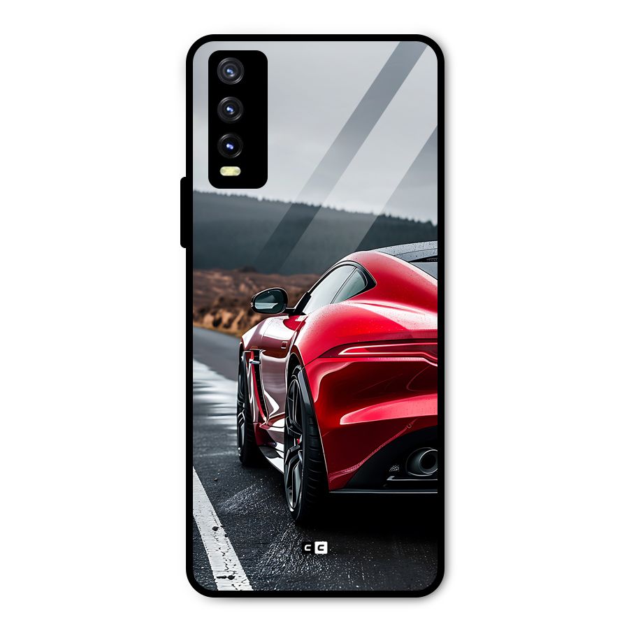 The Royal Car Metal Back Case for Vivo Y20g
