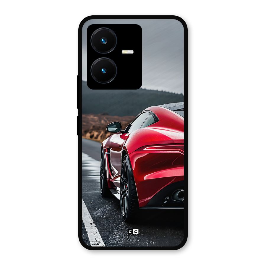The Royal Car Metal Back Case for Vivo Y22