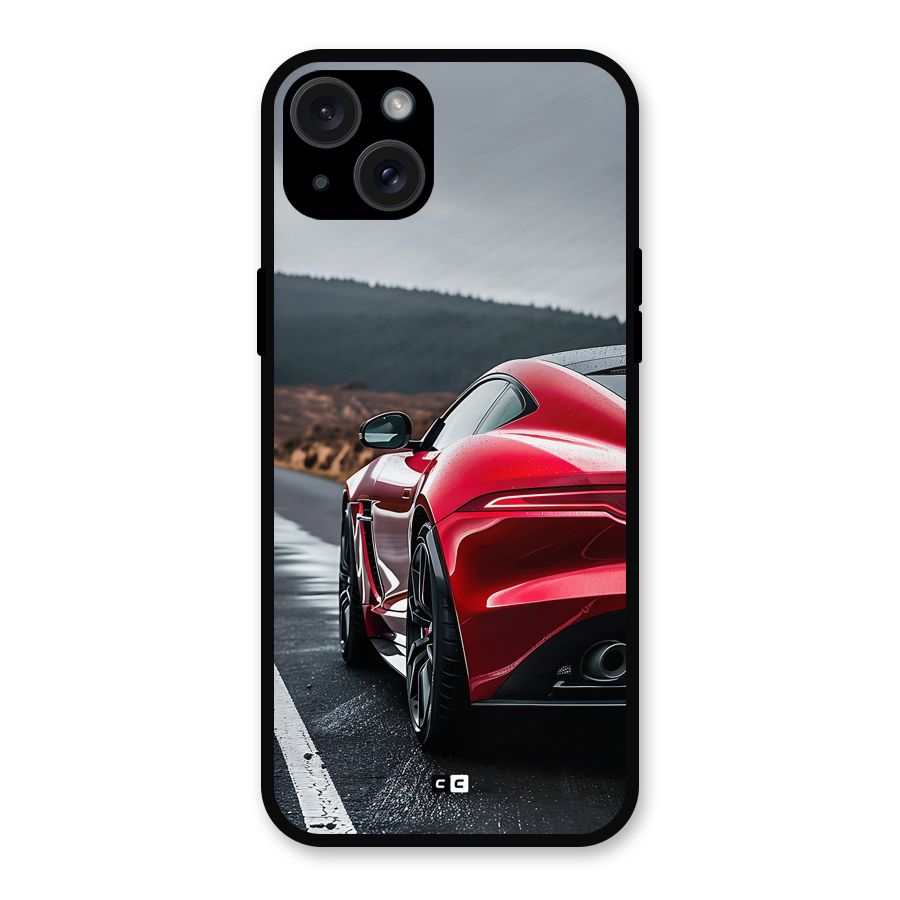 The Royal Car Metal Back Case for iPhone 15 Plus