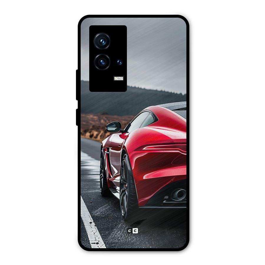 The Royal Car Metal Back Case for iQOO 9 5G