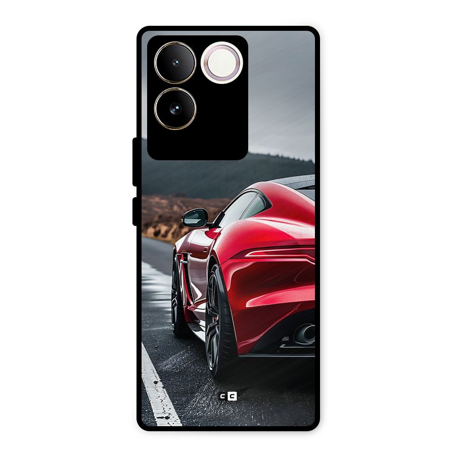 The Royal Car Metal Back Case for iQOO Z7 Pro