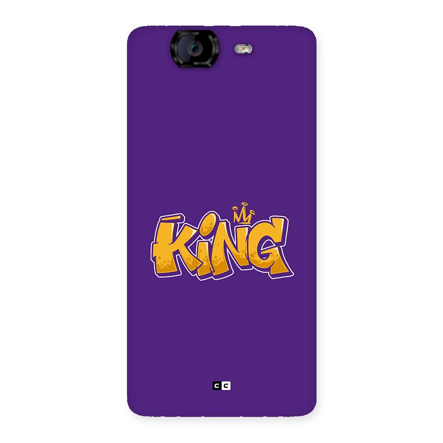 The Royal King Back Case for Canvas Knight A350