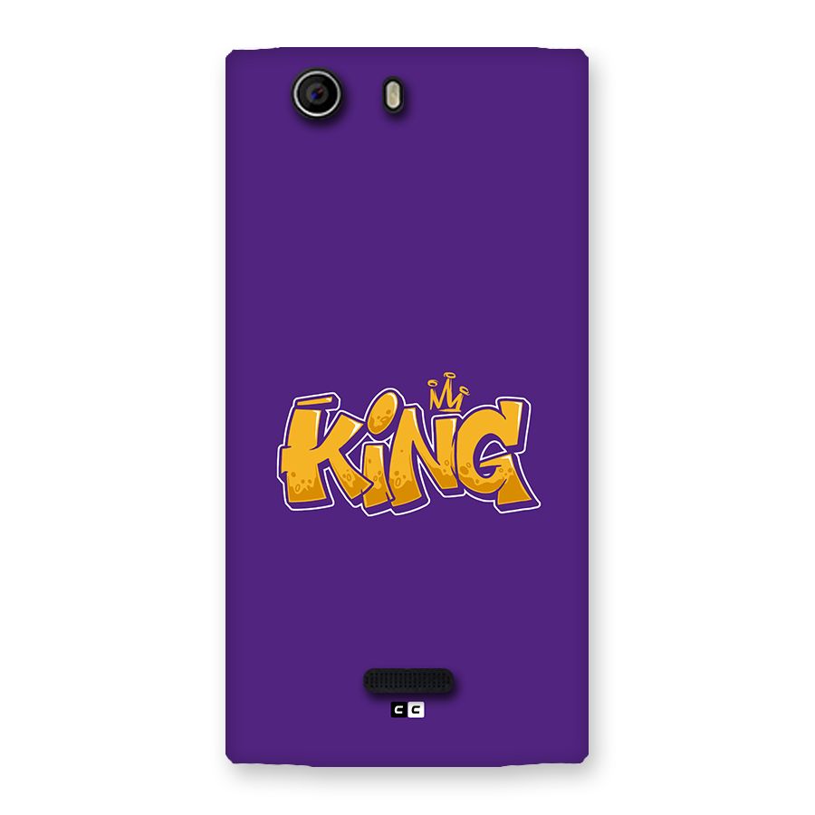 The Royal King Back Case for Canvas Nitro 2 E311