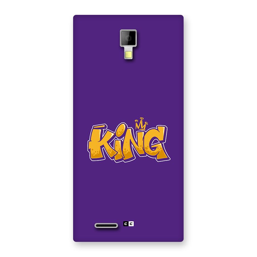 The Royal King Back Case for Canvas Xpress A99