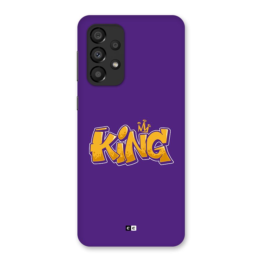 The Royal King Back Case for Galaxy A33 5G