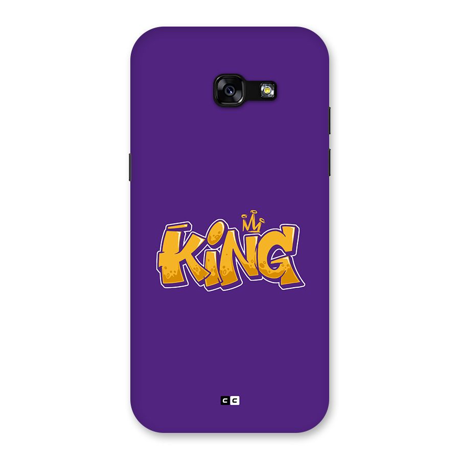 The Royal King Back Case for Galaxy A5 2017