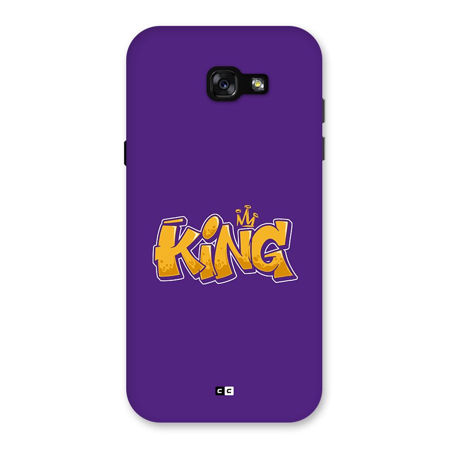 The Royal King Back Case for Galaxy A7 (2017)