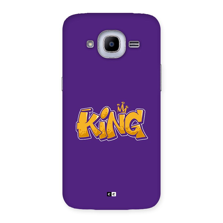 The Royal King Back Case for Galaxy J2 Pro