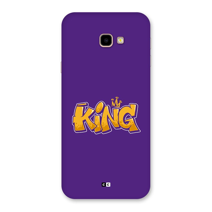 The Royal King Back Case for Galaxy J4 Plus