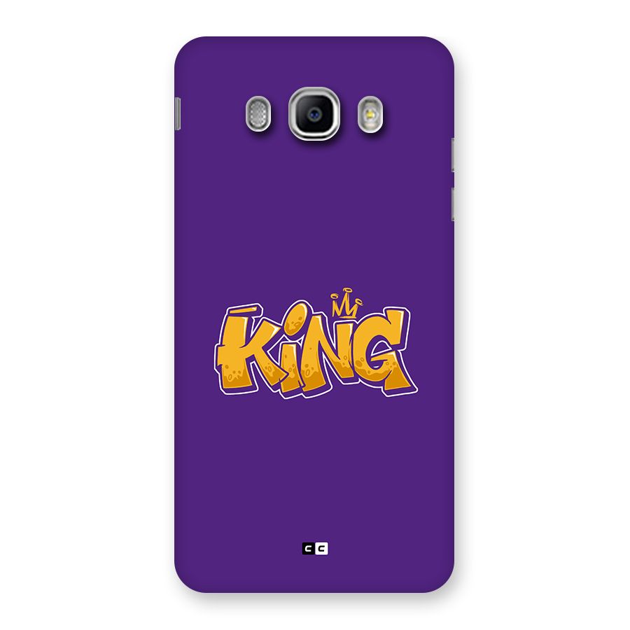 The Royal King Back Case for Galaxy J5 2016