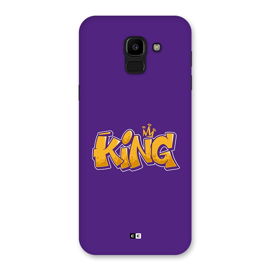 The Royal King Back Case for Galaxy J6