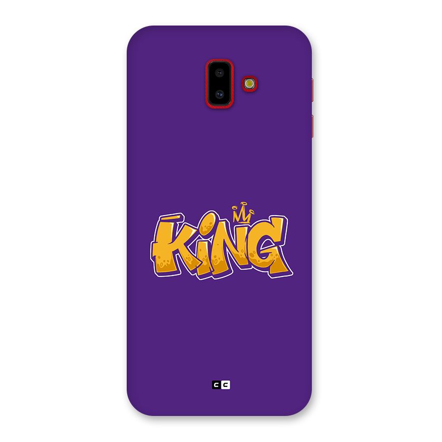 The Royal King Back Case for Galaxy J6 Plus