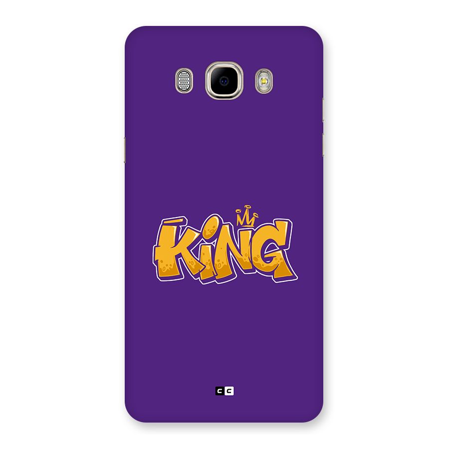The Royal King Back Case for Galaxy J7 2016