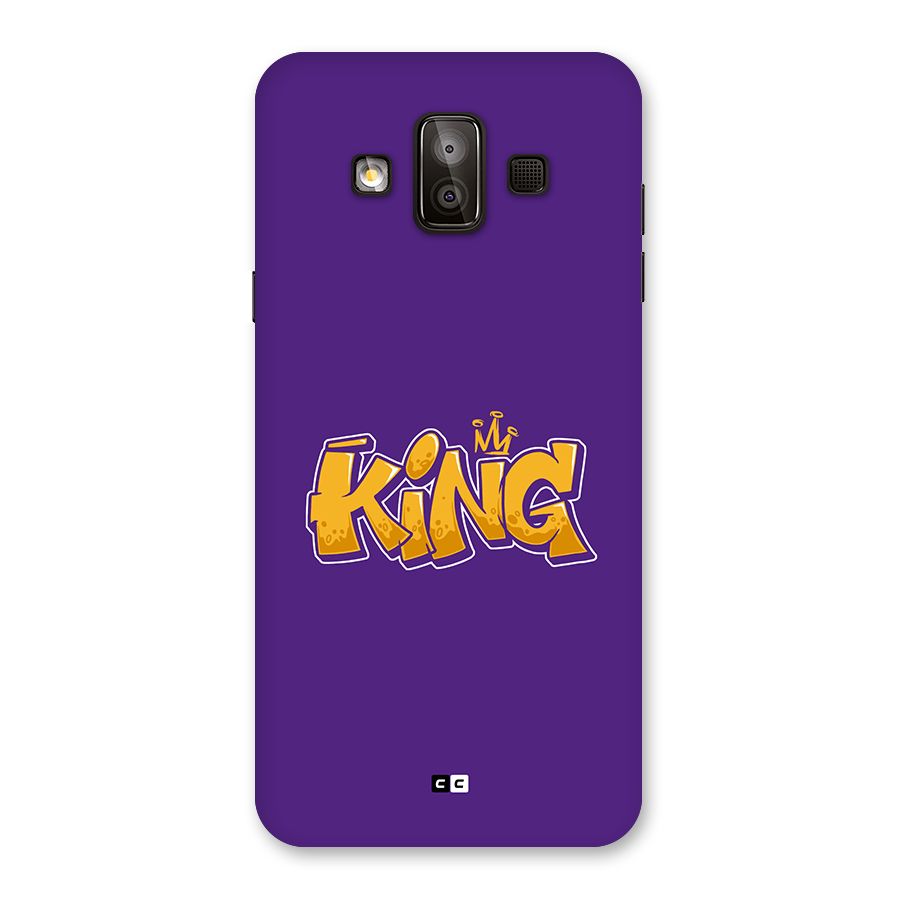 The Royal King Back Case for Galaxy J7 Duo