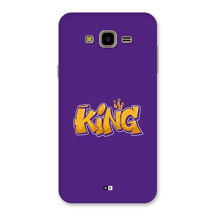 The Royal King Back Case for Galaxy J7 Nxt