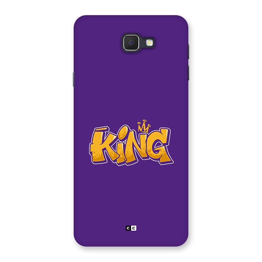 The Royal King Back Case for Galaxy J7 Prime