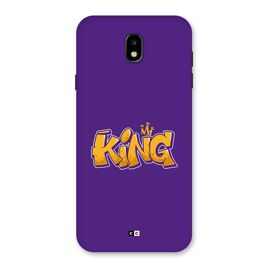 The Royal King Back Case for Galaxy J7 Pro