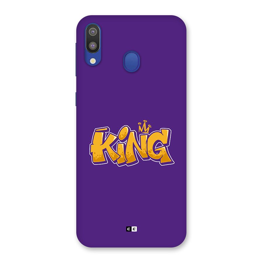 The Royal King Back Case for Galaxy M20