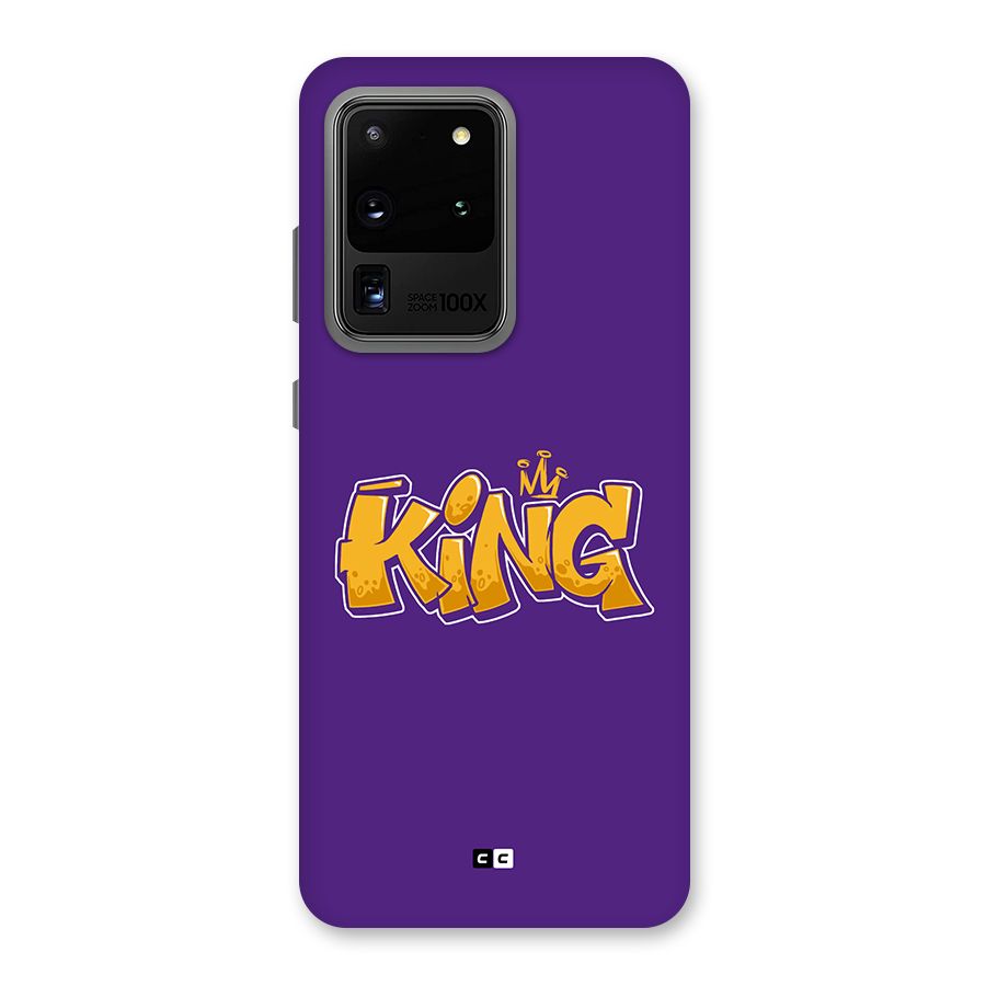 The Royal King Back Case for Galaxy S20 Ultra