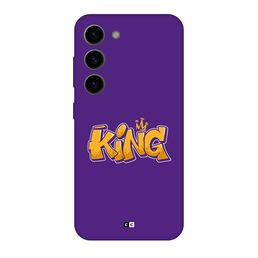 The Royal King Back Case for Galaxy S23