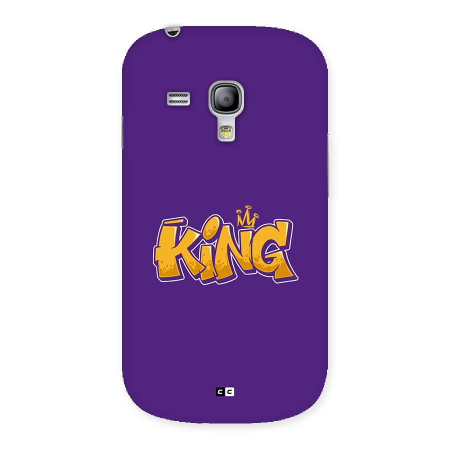The Royal King Back Case for Galaxy S3 Mini