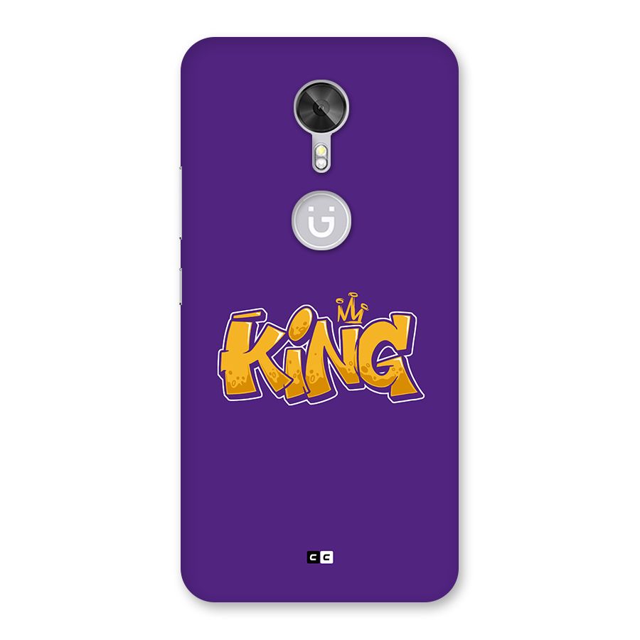 The Royal King Back Case for Gionee A1