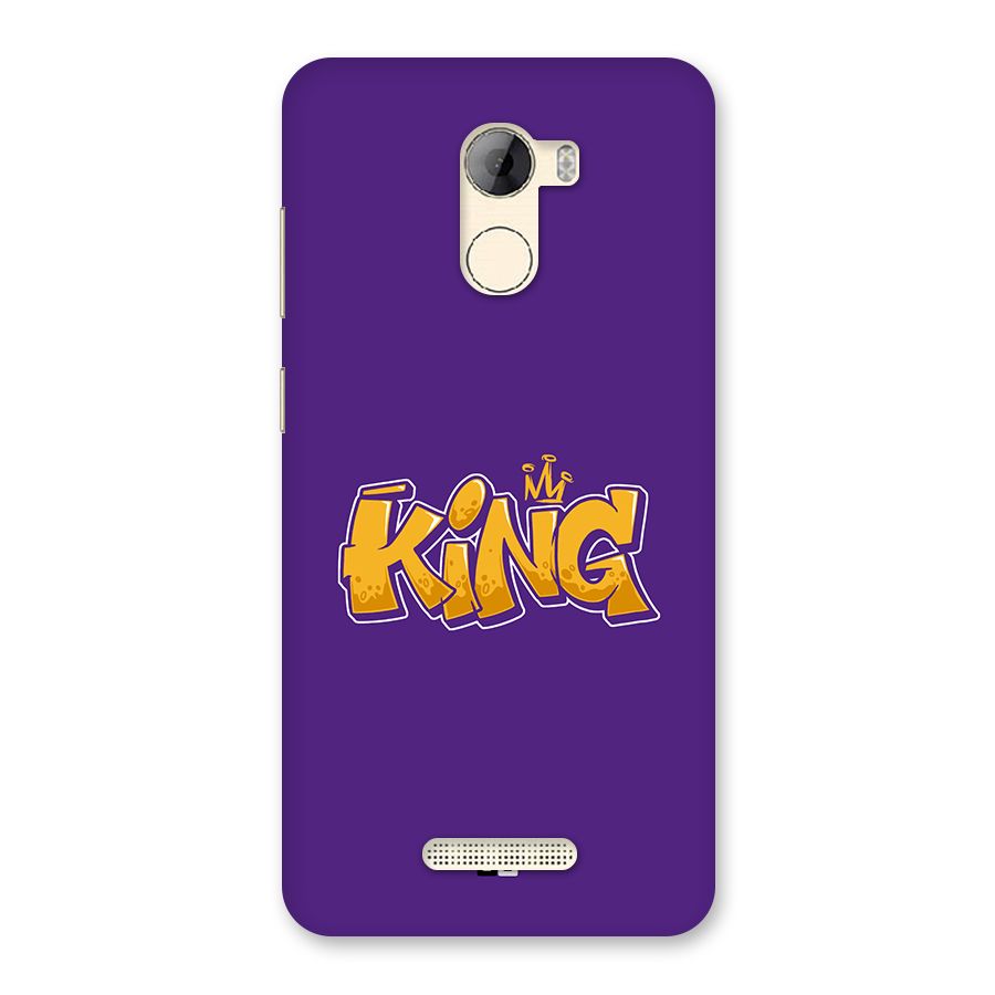 The Royal King Back Case for Gionee A1 LIte