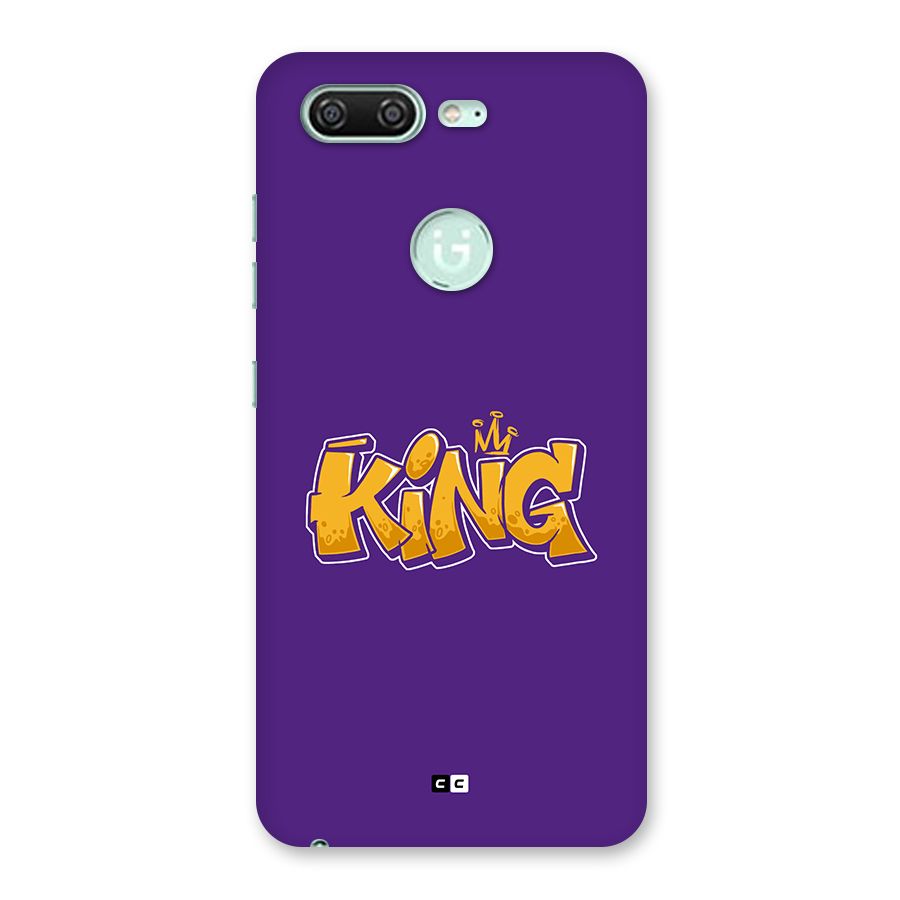 The Royal King Back Case for Gionee S10