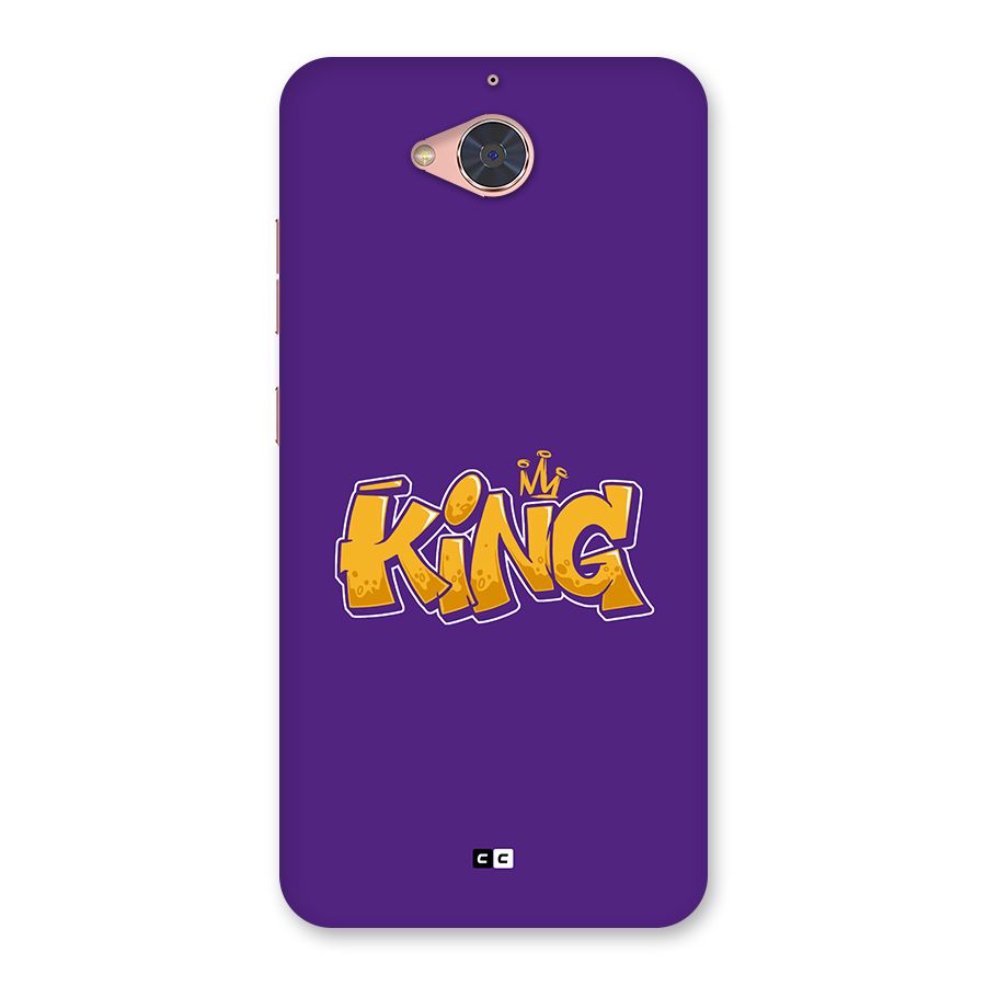 The Royal King Back Case for Gionee S6 Pro