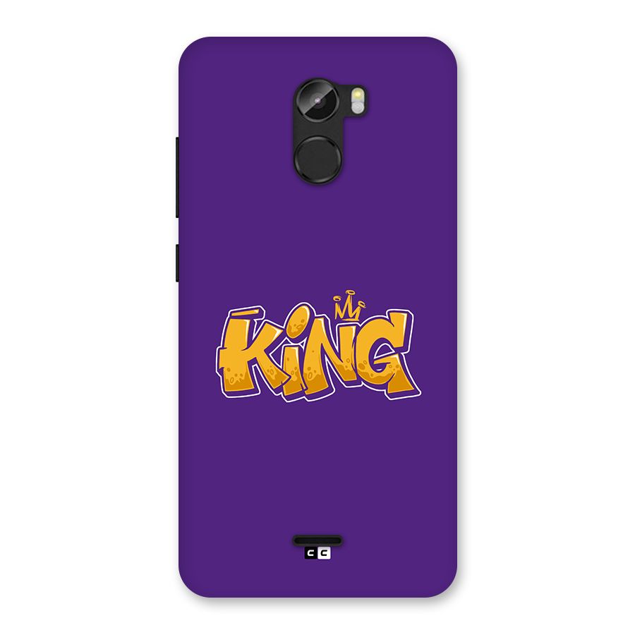 The Royal King Back Case for Gionee X1