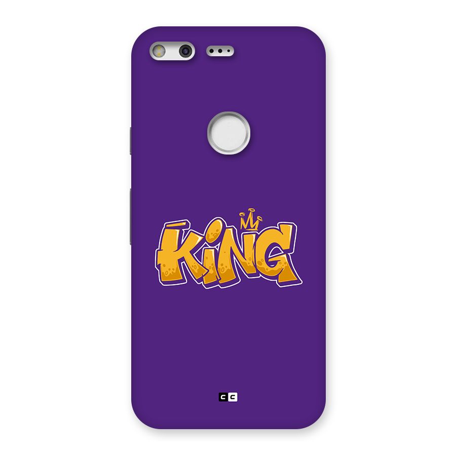 The Royal King Back Case for Google Pixel