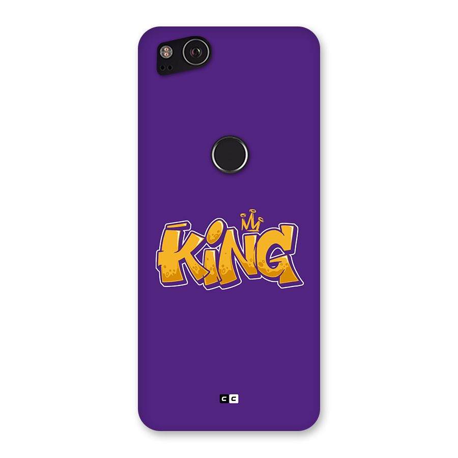 The Royal King Back Case for Google Pixel 2