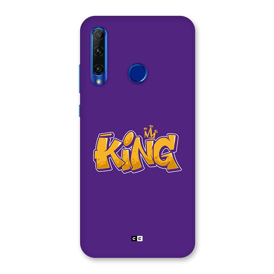 The Royal King Back Case for Honor 20i