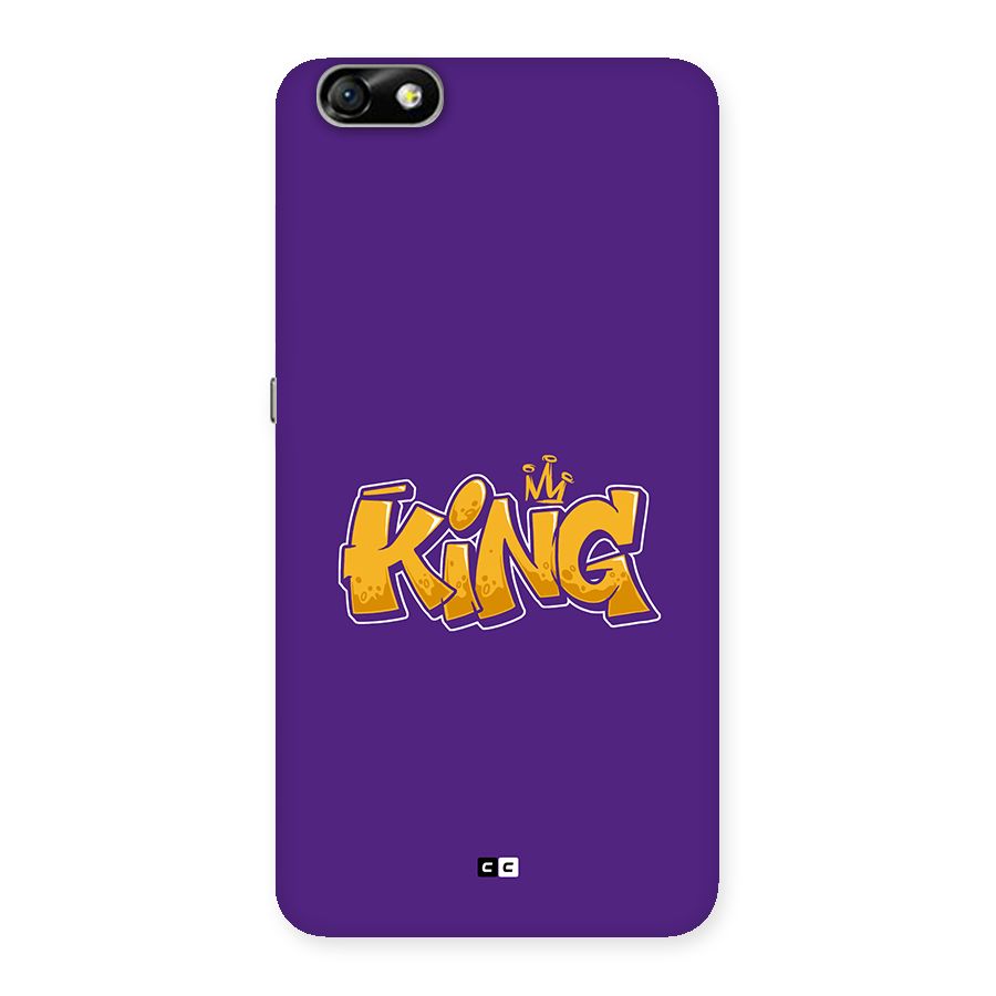 The Royal King Back Case for Honor 4X