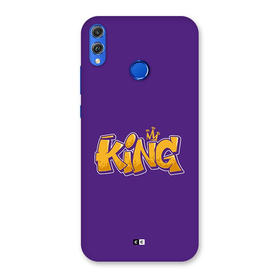 The Royal King Back Case for Honor 8X