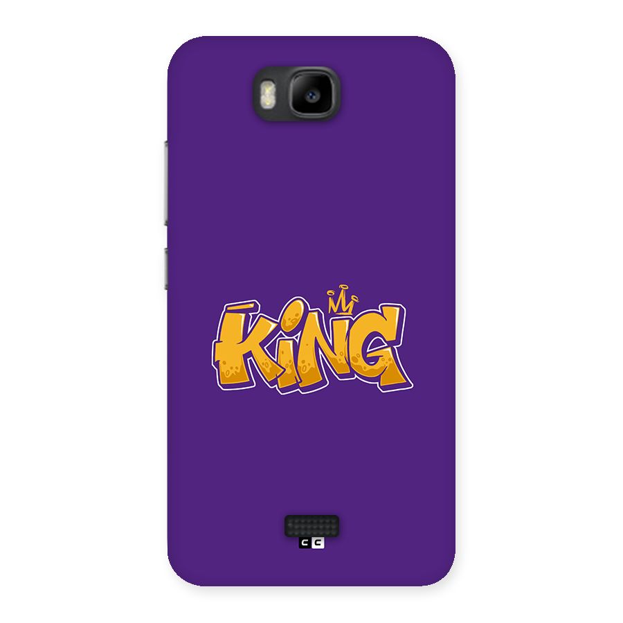 The Royal King Back Case for Honor Bee