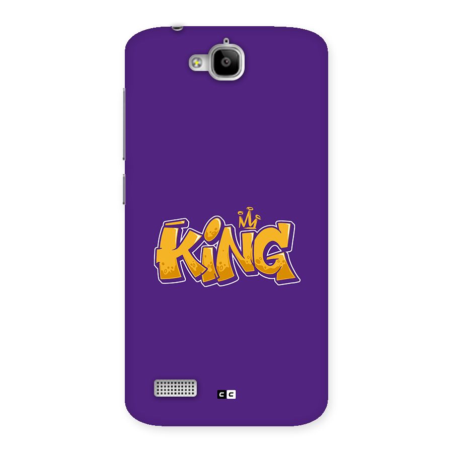 The Royal King Back Case for Honor Holly