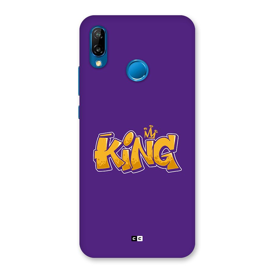 The Royal King Back Case for Huawei P20 Lite