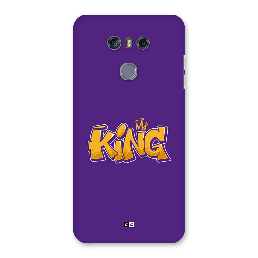 The Royal King Back Case for LG G6